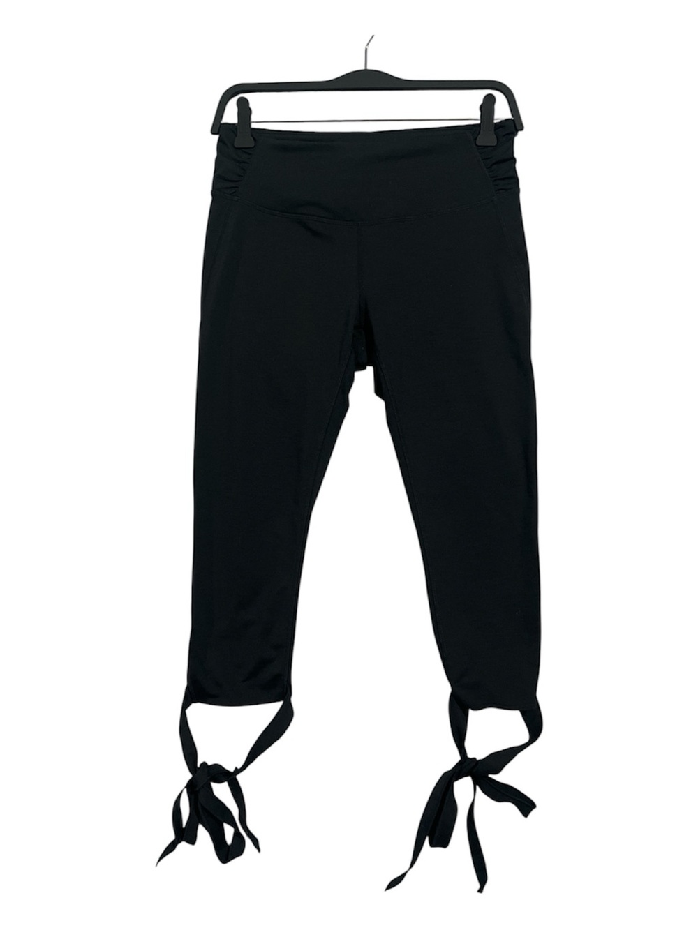 Manduka Flux Yoga Capris Legging Women’s Medium Black Cropped